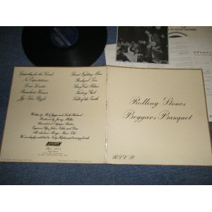 画像: ROLLING STONES -  BEGGARS BANQUET (Matrix#A)XZAL-8476-1K   B)XZAL-8477-1K ) (MINT-/MINT) / 1968 UK ENGLAND "With FLEXI DISC" "US EXPORT Version for Japanese Market" "Boxed LONDON ffrr Label" STEREO  Used LP