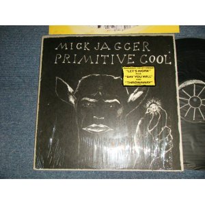 画像: MICK JAGGER - PRIMITIVE COOL(With CUSTOM INNER) (MINT-/MINT- Looks:Ex++) / 1987 US AMERICA ORIGINAL "HYPE Seal" Used LP