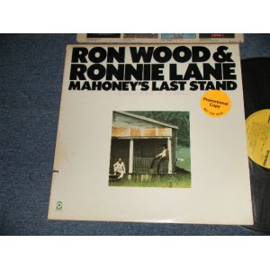 画像: RON WOOD & RONNIE LANE - MAHONEY'S LAST STAND (Ex++/Ex+++ EDSP) / 1976 US AMERICA ORIGINAL "PROMO" Used LP