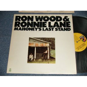 画像: RON WOOD & RONNIE LANE - MAHONEY'S LAST STAND "!MO /MONARCH Press in CA" (Ex++/Ex+++ B-1:E)  / 1976 US AMERICA ORIGINAL  Used LP