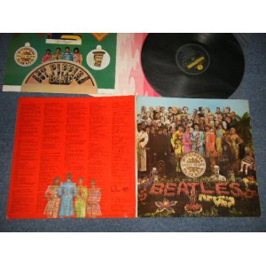 画像: The BEATLES - SGT. PEPPERS LONELY HEARTS CLUB BAND : With CUT OUTS & With INNER SLEEVE (Matrix #A)XEX 637-1  2 HO B)XEX 638-1  4 OL) (Ex++/Ex+++) / 1967 UK ENGLAND ORIGINAL "YELLOW Parlophone  Label" MONOUsed LP 