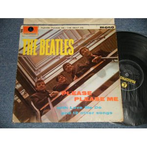 画像: THE BEATLES - PLEASE PLEASE ME (Matrix #A)XEX 421-1N 17 GOT B)XEX 422-1N 40 GPR) (Ex/Ex- Looks:VG+++ WOBC, STAMPOBC) / 1963 UK ENGLAND ORIGINAL 4th Press "RECORDING FIRST PUBLISHED 1963 on Label" "YELLOW/BLACK Label" "MONO" Used LP