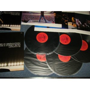 画像: BRUCE SPRINGSTEEN - LIVE/1975-85 (Ex+++/MINT-)/ 1986 US AMERICA ORIGINAL "with CUSTOM INNER SLEEVE & BOOKLET & BOX"  Used 5-LP's  