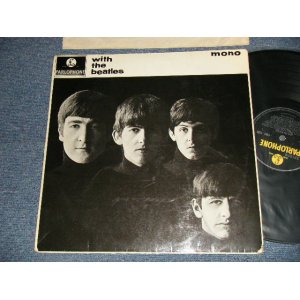 画像: THE BEATLES - WITH THE BEATLES (Matrix #A)YEX 447-5N 3 HA B)YEX 448-5N 6 LL) "Jacket:GOT A HOLD" Label: GOT A HOLD"/"Dominion")  (Ex/Ex) / 1963 UK ENGLAND ORIGINAL "YELLOW PARLOPHONE" MONO Used LP