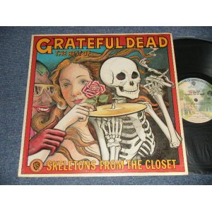 画像: GRATEFUL DEAD - THE BEST OF : SKELTON FROM THE CLOSET (MINT-/Ex+++) / 1976 Verasion US AMERICA REISSUE "BURBANK STREET with 'W' Logo Label"  Used LP