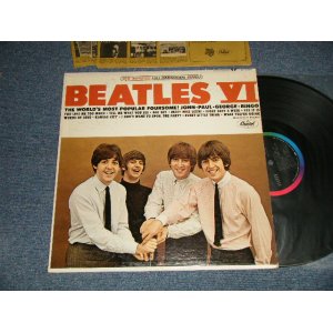 画像: The BEATLES - BEATLES VI ( Matrix #A)ST-1-2358 A-13 * B)ST-2-2358 A-11 *) "LOS ANGELES Press in CA" (Ex+++/MINT-) / 1965 US AMERICA "None Credit 'See Label for correct Playing order' on Bcak Cover" "1st Press BLACK with RAINBOW Label" STEREO Used LP 