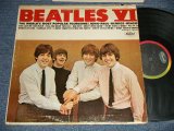 画像: The BEATLES - BEATLES VI (Matrix #A)ST-1-2358- P-1P B)ST-2-2358-T-8P)"GLOVERSVILLE Press in NEW YORK" (Ex+/Ex++ Looks:Ex+ TapeSeam) / 1965 US AMERICA 1st Press 'See Label for correct Playing order' on Bcak Cover" "1st Press BLACK with RAINBOW Label" STEREO Used LP 