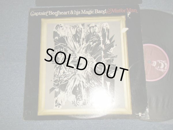 画像1: CAPTAIN BEEFHEART & The MAGIC BAND - MIRROR MAN (SEALED) / 1973 Version US AMERICA 2nd Press "NON-DIE-CUT Cover + 2nd Press Label" Used LP