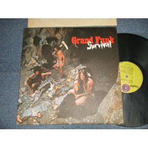 画像: GFR GRAND FUNK RAILROAD - SURVIVAL ( Matrix #  A)SW-1-764-F4 #4 -◁ B)SW-2-764-F3 #2 -◁) "WINCHESTER Press"(Ex++/Ex++ B-3:VG) / 1970US AMERICA ORIGINAL 1st Press "GREEN Label" Used LP 