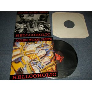 画像: GODLESS WICKED CREEPS - HELLCOHOLLIC (MINT-/MINT) / 1996 GERMANY ORIGINAL Used LP 