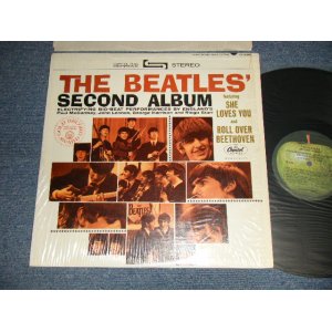 画像: THE BEATLES - SECOND ALBUM (Matrix #A)ST-1-2080-W6  --◁ B)ST-2-2080-W8  --◁) "WINCHESTER Press in VIRGINIA" (MINT-/MINT-)  / 1971 Version US AMERICA REISSUE "MFD. By APPLE Records Label" STEREO Used LP 