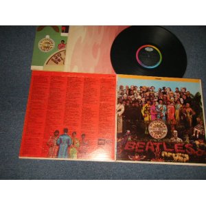 画像:  BEATLES  - SGT PEPPERS LONELY HEARTS CLUB BAND(With Cut Outs + CUSTOM SLEEVE) (Matrix #A)SMAS-1-2653-B2 B)SMAS-2-2653-B5  ["IAM" in TRIANGLE]) "SCRANTON Press in PENNSYLVANIA" (Ex++/Ex++ Looks:Ex+ EDSP) / 1968 US AMERICA ORIGINAL 1st Press "BLACK with RAINBOW Label" Used LP 