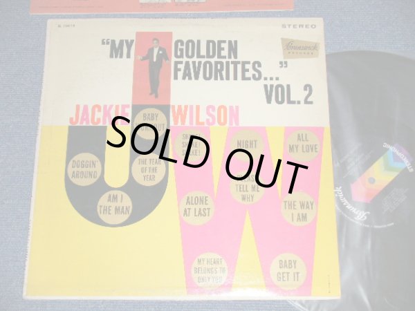 画像1: JACKIE WILSON - MY GOLDEN FAVORITES VOL.2  ( Ex++/Ex+++)  / 1964 US AMERICA ORIGINAL STEREO Used LP