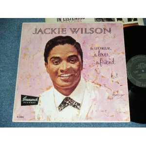 画像: JACKIE WILSON - A WOMAN,A LOVER, A FRIEND (Ex++/Ex++) / 1961 US AMERRICA ORIGINAL 1st Press "BLACK with SILVER Print Label" MONO Used LP