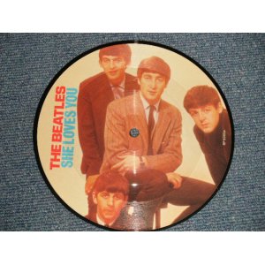 画像: The BEATLES - A)SHE LOVES YOU  B)I'LL GET YOU (-/MINT-) / 1983 UK ENGLAND "PICTURE DISC" Used 7" Single 