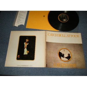 画像: CAT STEVENS - CATCH BULL AT FOUR(With TITLE SHEET) (With CUSTOM "YELLOW" SLEEVE) (Matrix #A)SP-4629 P2 STERLING 3 LH B)SP 4630 P4 STERLING2 LH) "PITMAN Press in NJ" (Ex++/Ex+++ Looks:MINT-) / 1972 US AMERICA ORIGINAL 1st Press "CUSTOM Label" Used LP 