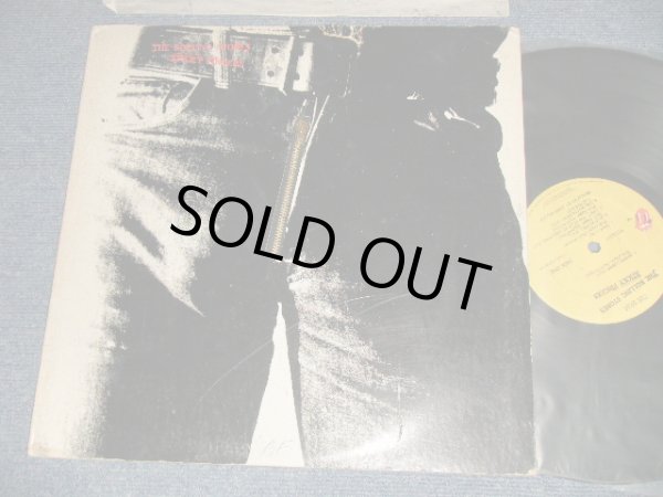 画像1: The ROLLING STONES - STICKY FINGERS (Matrix #A)ST-RS-712189 D PR Rolling Stones Records B)ST-RS-712190 D PR Rolling Stones Records) "PR / PRESSWELL Press in NJ"  (Ex+/Ex++ SWOFC) / 1971 US AMERICA ORIGINAL "RECORDS CLUB of AMERICA Released Version" "ZIPPER COVER" "UNDER LICENCEISSUED by ATLANTIC"Credit at bottom on Label"  Used LP 