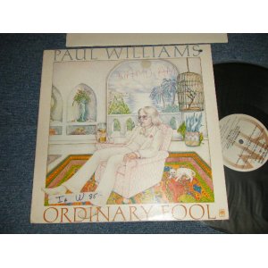 画像: PAUL WILLIAMS - ORDINARY FOOL (with CUSTOM SLEEVE) (A)P1 B)P1 "PITMAN Press in NJ" ) (Ex++/Ex+++ Looks:MINT- BB for PROMO) / 1975 US AMERICA ORIGINAL "PROMO" Used LP