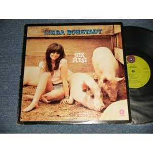 画像: LINDA RONSTADT - SILK PURSE (Matrix #A)ST-1-407 1Z #2 STERLING LH 0 B)ST-2-407 Z1 STERLING LH 0) "JACKSONVILLE Press in ILLINOIS" (Ex++/Ex+++ A-2:Ex+ TAPE)/ 1970 US AMERICA ORIGINAL 1st Press "LIME GREEN Label" Used LP 