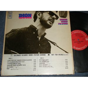 画像: DION (of DION and the BELMONTS) - WONDER WHERE I'M BOUND (Ex++/Ex+++ Looks:Ex++) / 1969 US AMERICA ORIGINAL "PROMO" Used LP 