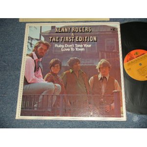 画像: KENNY ROGERS & The FIRST EDITION  - RUBY,DON'T TAKE YOUR LOVE TO TOWN (Ex++/MINT- EDSP) / 1969 US AMERICA ORIGINAL  1st Press"BROWN with ORANGE ROUND "wr" Logo on Top Label" Used LP 