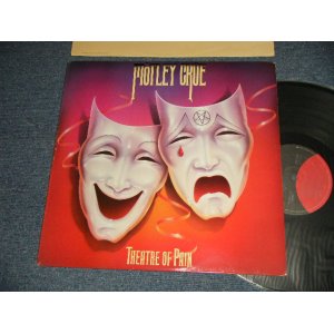 画像: MOTLEY CRUE Mötley Crüe - THEATRE OF PAIN (With CUSTOM INNER SLEEVE) (Ex++/Ex++)  / 1986 US AMERICA ORIGINAL Used  LP 