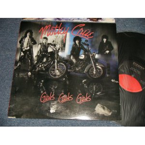 画像: MOTLEY CRUE Mötley Crüe - GIRLS GIRLS GIRLS (With CUSTOM INNER) (Ex+++/Ex+++) / 1987 US AMERICA ORIGINAL "RECORD CLUB Release" Used LP 