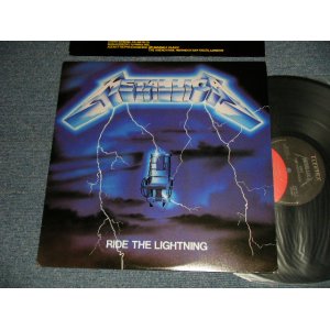 画像: METALLICA - RIDE THE LIGHTNING (With CUSTOM INNER SLEEVE) (Matrix # A)STE-60396-A-3 1-3 [SRC logo] MASTERDISK HW B)STE-60396-B-3 MASTERDISK HW [SRC logo])  "SRC/SP: SPECIALTY RECORDS Press in OLYPHANT in PHILADELPHIA" (Ex++/MINT-) / 1984 Version US AMERICA REISSUE (1st ISSUED from ELEKTRA) Used LP