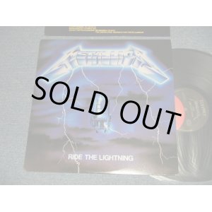 画像: METALLICA - RIDE THE LIGHTNING (With CUSTOM INNER SLEEVE) (Matrix # A)STE-60396-A-3 1-3 [SRC logo] MASTERDISK HW B)STE-60396-B-3 MASTERDISK HW [SRC logo])  "SRC/SP: SPECIALTY RECORDS Press in OLYPHANT in PHILADELPHIA" (Ex++/MINT-) / 1984 Version US AMERICA REISSUE (1st ISSUED from ELEKTRA) Used LP