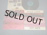 画像: FRANK ZAPPA - HOT RATS (VG+++/Ex, Ex+++) / 1969 US AMERICA ORIGINAL '1st Press BLUE Label' Used LP