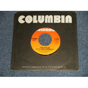 画像: BOB DYLAN - A)GOTTA SERVE SOMEBODY   B)TROUBLE IN MIND (MINT-/MINT-) / 1979 US AMERICA ORIGINAL Used 7"SINGLE