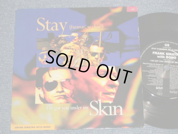 画像1: U2 / FRANK SINATRA - A)STAY(Faraway, Soclose!)  B)I'VE GOT YOU UNDER MY SKIN  (MINT-/MINT-) /1993 UK ENGLAND ORIGINAL Used Used 7" Singles  with PICTURE SLEEVE