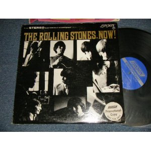 画像: ROLLING STONES - THE ROLLING STONES,NOW !(Matrix #A)ZAL-6691-8 BellSound sf B)ZAL-6692-8 BellSound sf)(VG++/Ex+)  / 1969 Version?? US AMERICA "PROMO"  "BLUE LABEL with BOXED LONDON Label" STEREO  Used LP 