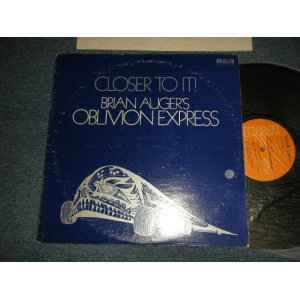 画像: BRIAN AUGER'S OBLIVION EXPRESS - CLOSER TO IT! (Ex+/MINT-)  / 1973 US AMERICA ORIGINAL "ORANGE Label" Used LP 