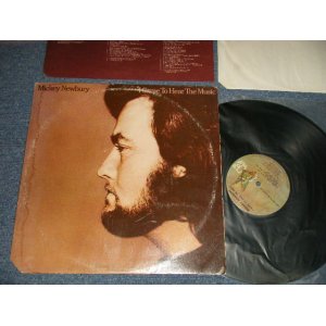 画像: MICKEY NEWBURY - I CAME TOHEAR THE MUSIC (With INSERTS) (Ex/Ex++ Cut Out) / 1974 US AMERICA ORIGINAL Used LP 