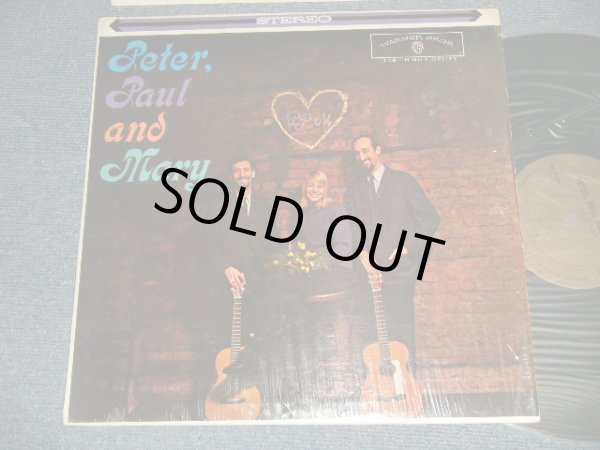 画像1: PP&M PETER PAUL & MARY - PETER PAUL & MARY MINT-/Ex++) / 1962 US AMERICA ORIGINAL 1st Press "GOLD Label" "STEREO" Used LP