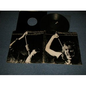 画像: EDDIE and The HOT RODS - LIFE ON THE LINE (VG+/Ex++ CUT OUT, WTRDMG) / 1977 US AMERICA ORIGINAL Used LP 