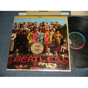 画像: The BEATLES  - SGT PEPPERS LONELY HEARTS CLUB BAND (Matrix #A)SMAL-1-2653 Z-12：1＊ B)SMAL-2-2653 A-12・3＊  "CAPITOL LOS ANGELES Press in CA" (MINT-/Ex+++ Still in SHRINK)  / 1967 US AMERICA ORIGINAL "BLACK With RAINBOW Label" "STEREO" Used LP  (With Cut Outs Inserts, But NOT Original "RED" Inner Sleeve) 