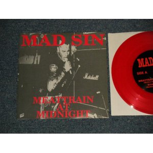 画像: MAD SIN - A-1)Meattrain At Midnight  A-2)(Road To Ruin   B)Psychotic Night (MINT/MINT) / 1997 JAPANORIGINAL "RED WAX/VINYL" Used 7" SINGLE with PICTURE SLEEVE