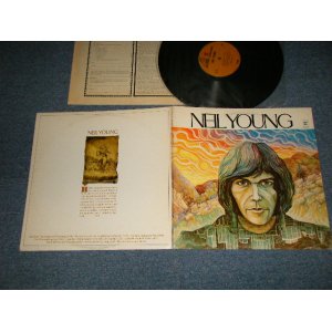 画像: NEIL YOUNG - NEIL YOUNG (2nd "NAME on COVER" Version) (Matrix #A)0 P30817 RS 6317 A RE-1-2-E B)P 30818 RS 6317 B RE-1 1A ) "PITMANPress in NEW JERSEY" (Ex++/MINT-) / 1969-70 Version US AMERICA "2nd press Jacket" "2nd Press BROWN with STEREO Label" Used LP 