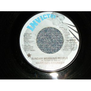 画像: HARRISON KENEDY - A)SUNDAY MORNING PEOPLE  B)UP-THE ORGAIZATION (INST)  (Ex++/Ex++) / 1972 US AMERICA ORIGINAL "PROMO"  Used 7" 45rpm Single