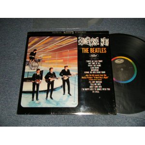 画像: The BEATLES -  SOMETHING NEW (MINT/MINT-) / 1983-88 Version US AMERICA REISSUE NEW "BLACK with COLOR BAND Label" STEREO Used LP