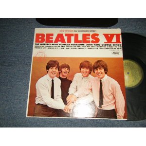 画像: The BEATLES - BEATLES VI (Matrix #A)fST-1-2358-A20 #2─◁  B)ST-2-2358-F22  ─◁ MASTERED BY CAPITOL) "WINCHESTER Press in VIRGINIA"(MINT-/MINT-) / 1971 Version US AMERICA "mfd. by Apple on Label" "GOLD RECORD on FRONT Cover"  STEREO Used LP 