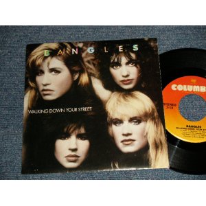 画像: BANGLES - A)WALKING DOWN YOUR STREET  B)LET IT GO (MINT-/MINT-) / 1986 US AMERICA ORIGINAL Used 7" Single With PICTURE SLEEVE