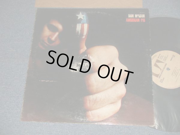 画像1: DON McLEAN - AMERICAN PIE (With CUSTOM INNER SLEEVE) ( Ex/Ex+++) / 1971 US AMERICA ORIGINAL Used LP