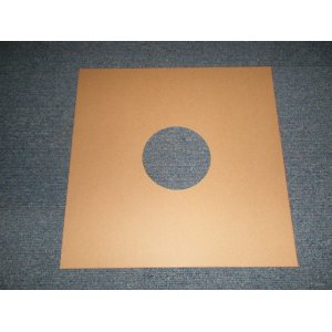 画像: LP用　コート紙丸穴ジャケ　　茶色　10枚セット LP/12" HARD SLEEVE With CENTER HOLE　LP用　コート紙丸穴ジャケ