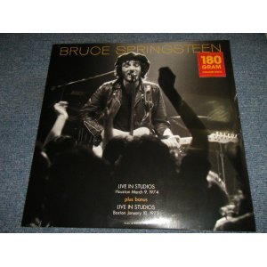 画像: BRUCE SPRINGSTEEN - LIVE IN STUDIOS : HOUSTON MARCH 9, 1974 + BOSTON JANUARY 10, 1973  (SEALED) / 2023 EUROPE ORIGINAL "180 gram" "BRAND NEW SEALED"  LP