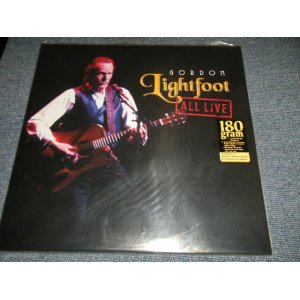 画像: GORDON LIGHTFOOT - ALL LIVE (NEW) / 2012 US AMERICA ORIGINAL "180 Gram" "BRAND NEW" 2-LP 