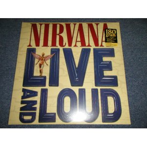 画像: NIRVANA - LIVE AND LOUD (SEALED) / 2019 Version US AMERICA & GERMANY Press REISSUE "180 Gram" "BRAND NEW SEALED" 2-LP