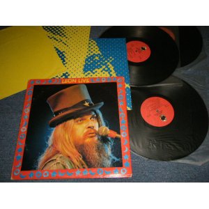 画像: LEON RUSSELL - LEON-LIVE(LOS ANGELES Press in CA) (With CUSTOM INNER)  (EX++/Ex+++) / 1973 US AMERICA ORIGINAL 1st Press "Dist.'CAPITOL' Label" & "ERRASS SUPERMAN Label Logo" Used LP 